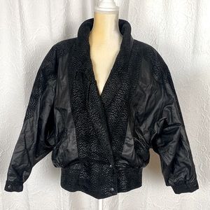 Vintage 1980s GIII Ultra Fabulous Leather Jacket-S
